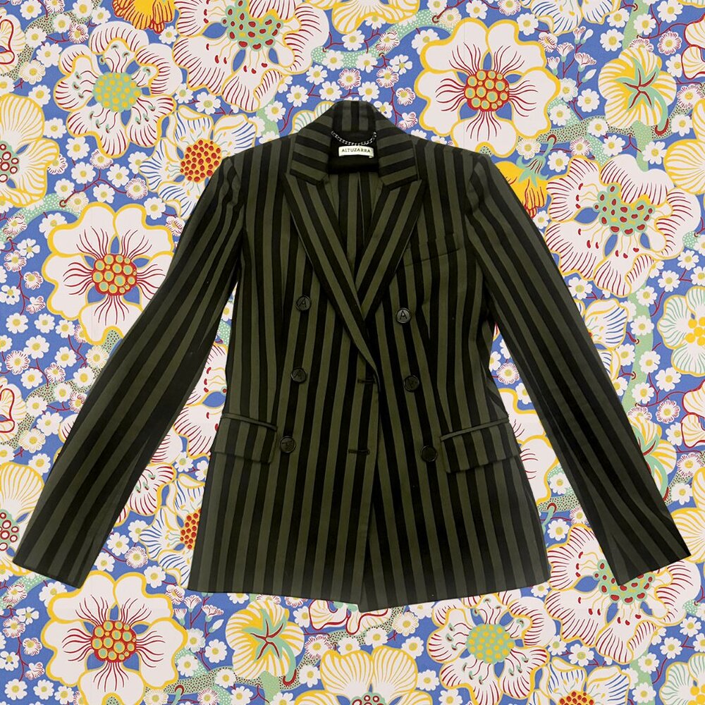 Altuzarra PF18 Pantsuit in 'Pine'